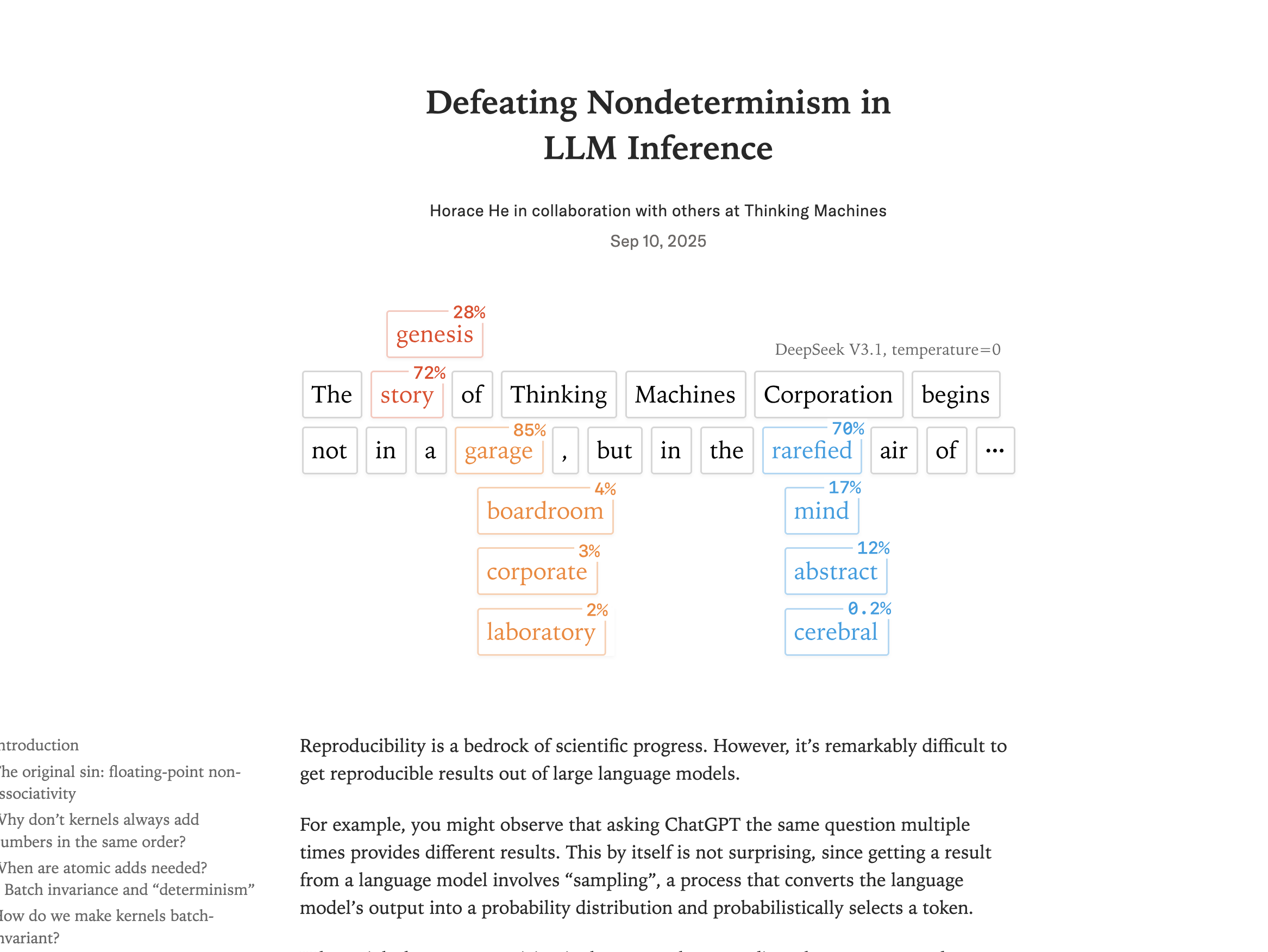 Thinking Machines Lab solves LLM nondeterminism